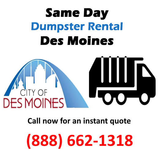 Des Moines junk disposal dumpsters