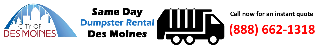 Dumpster Rental in Des Moines
